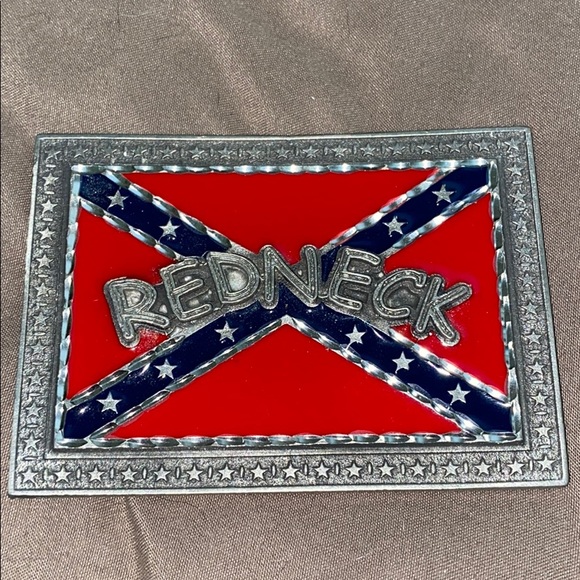 redneck belt buckle